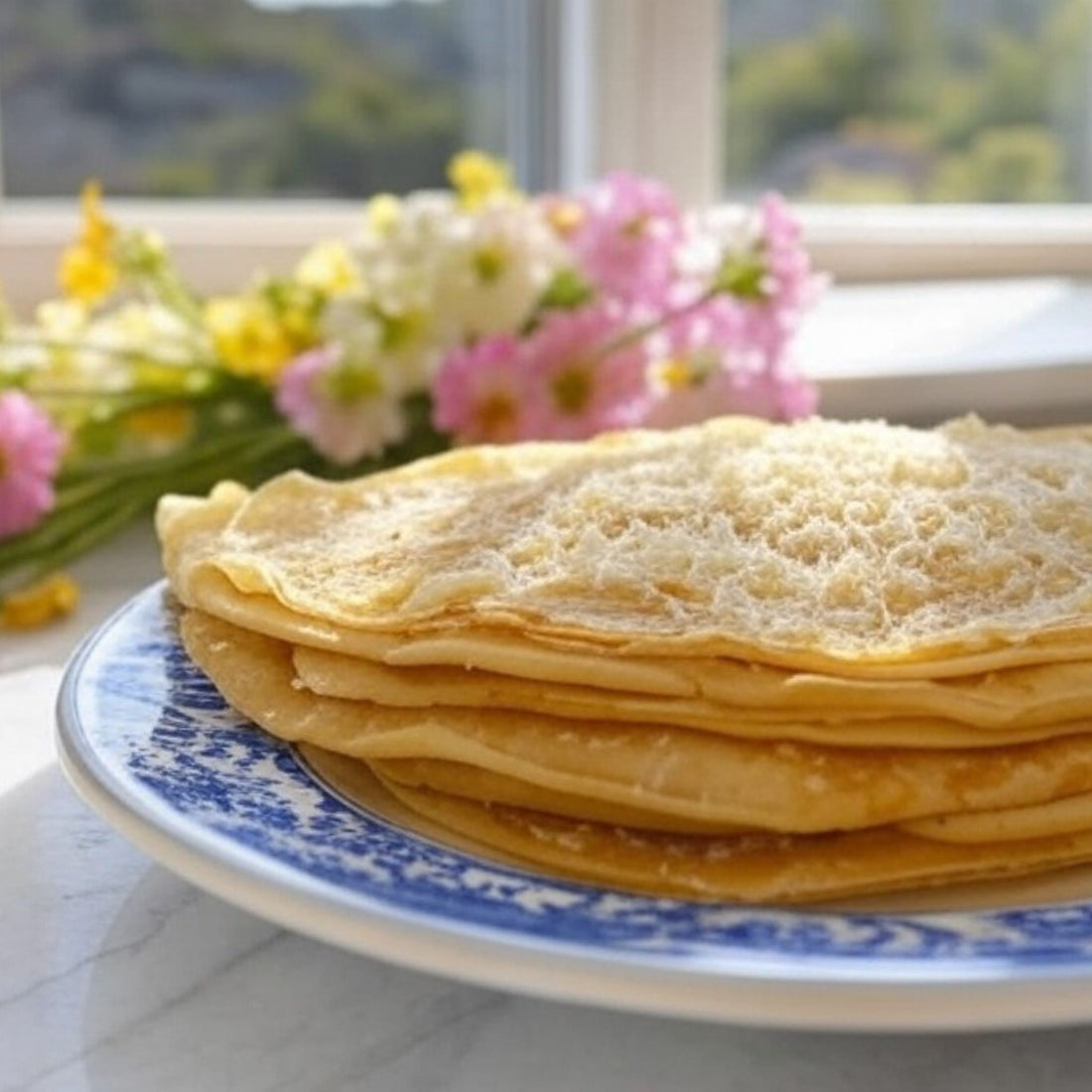 Greek  Petoules or Greek Crepes