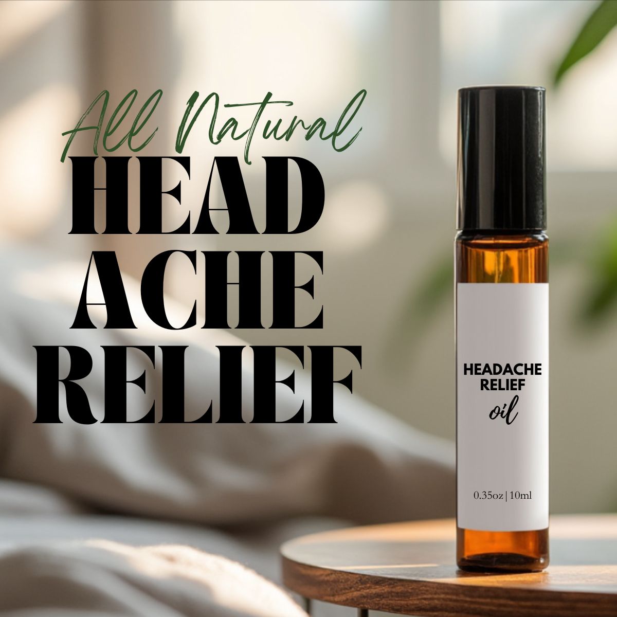 Headache Oil, natural migraine relief